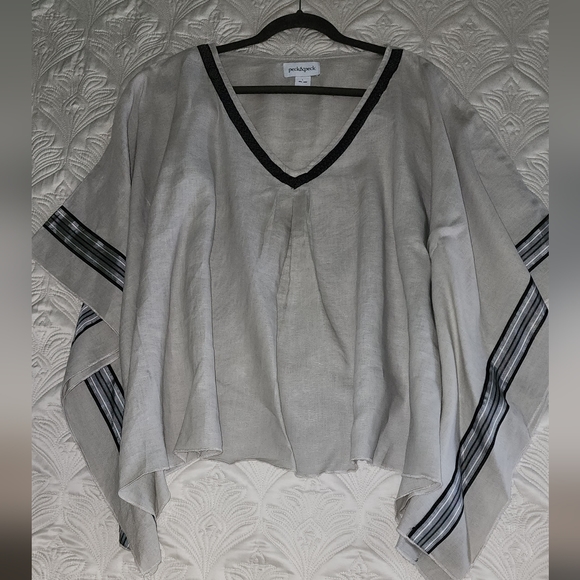 Peck and Peck linen tunic top size XL - Picture 2 of 7